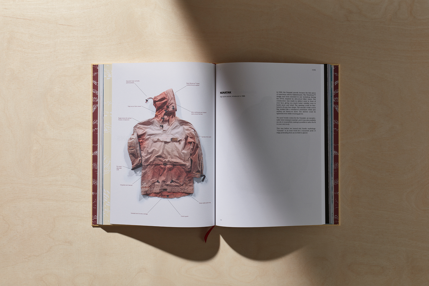 Klättermusen book spread